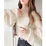 大人の魅力溢れるシアートップス。プリーツシアーインナー | Classical Elf | 詳細画像1