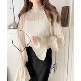 大人の魅力溢れるシアートップス。プリーツシアーインナー | Classical Elf | 詳細画像2