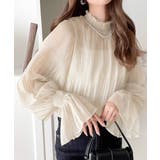 大人の魅力溢れるシアートップス。プリーツシアーインナー | Classical Elf | 詳細画像3