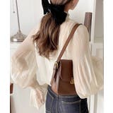 大人の魅力溢れるシアートップス。プリーツシアーインナー | Classical Elf | 詳細画像5