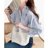 爽やかふんわりテイスト。タック入りボリュームスリーブ胸刺繍サッカーシャツ | Classical Elf | 詳細画像3