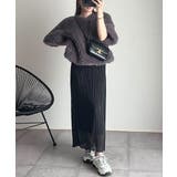 感度の高いスタイリングが叶う優秀item。ランダムプリーツ裾メロウシャイニーシア… | Classical Elf  | 詳細画像22 