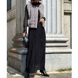 感度の高いスタイリングが叶う優秀item。ランダムプリーツ裾メロウシャイニーシア… | Classical Elf  | 詳細画像25 