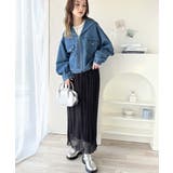 感度の高いスタイリングが叶う優秀item。ランダムプリーツ裾メロウシャイニーシア… | Classical Elf  | 詳細画像26 