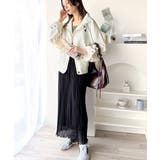 感度の高いスタイリングが叶う優秀item。ランダムプリーツ裾メロウシャイニーシア… | Classical Elf  | 詳細画像27 