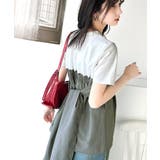 一枚でトレンドコーデが完成♪ビスチェ風2wayリボン使いサッカー素材ドッキングト… | Classical Elf | 詳細画像8