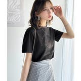 トレンドのディテールが魅力。シルケットフラワーカーブロゴリンガー半袖Tシャツ | Classical Elf  | 詳細画像29 