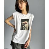 シンプルなのに着映える!お花フォトプリントシルケット加工フレンチスリーブTシャツ… | Classical Elf | 詳細画像9