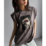 シンプルなのに着映える!お花フォトプリントシルケット加工フレンチスリーブTシャツ… | Classical Elf | 詳細画像10