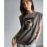 シンプルなのに着映える!お花フォトプリントシルケット加工フレンチスリーブTシャツ… | Classical Elf | 詳細画像11