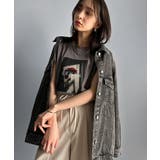 シンプルなのに着映える!お花フォトプリントシルケット加工フレンチスリーブTシャツ… | Classical Elf | 詳細画像14