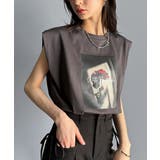 シンプルなのに着映える!お花フォトプリントシルケット加工フレンチスリーブTシャツ… | Classical Elf | 詳細画像16