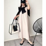 品よく映える!前後2wayシルケットファスナー使いワンピース(ロング丈) | Classical Elf | 詳細画像17