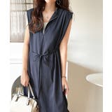 品よく映える!前後2wayシルケットファスナー使いワンピース(ロング丈) | Classical Elf | 詳細画像23