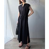 品よく映える!前後2wayシルケットファスナー使いワンピース(ロング丈) | Classical Elf | 詳細画像1