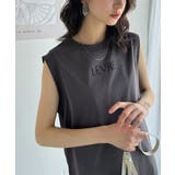 春夏コーデの主役!シルケット胸元刺繍サイド裾スリット入りノースリーブカットソー | Classical Elf | 詳細画像11