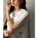 1枚で今っぽデザイン♪PAEAN刺繍配色ステッチチビTシャツ（半袖） | Classical Elf  | 詳細画像7 