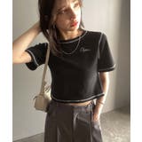 1枚で今っぽデザイン♪PAEAN刺繍配色ステッチチビTシャツ（半袖） | Classical Elf  | 詳細画像22 