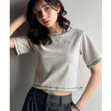1枚で今っぽデザイン♪PAEAN刺繍配色ステッチチビTシャツ（半袖） | Classical Elf  | 詳細画像24 