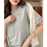 1枚で今っぽデザイン♪PAEAN刺繍配色ステッチチビTシャツ（半袖） | Classical Elf  | 詳細画像29 