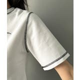 1枚で今っぽデザイン♪PAEAN刺繍配色ステッチチビTシャツ（半袖） | Classical Elf  | 詳細画像31 