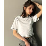 1枚で今っぽデザイン♪PAEAN刺繍配色ステッチチビTシャツ（半袖） | Classical Elf  | 詳細画像2 