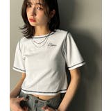 1枚で今っぽデザイン♪PAEAN刺繍配色ステッチチビTシャツ（半袖） | Classical Elf  | 詳細画像3 