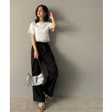 1枚で今っぽデザイン♪PAEAN刺繍配色ステッチチビTシャツ（半袖） | Classical Elf  | 詳細画像4 