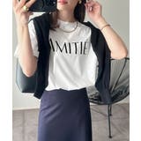 ワンランク上の大人シンプルベーシック。シルケット加工フロッキープリントTシャツ | Classical Elf | 詳細画像5