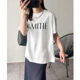 ワンランク上の大人シンプルベーシック。シルケット加工フロッキープリントTシャツ | Classical Elf | 詳細画像6