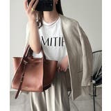 ワンランク上の大人シンプルベーシック。シルケット加工フロッキープリントTシャツ | Classical Elf | 詳細画像9