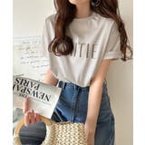 ワンランク上の大人シンプルベーシック。シルケット加工フロッキープリントTシャツ | Classical Elf | 詳細画像12