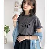 ワンランク上の大人シンプルベーシック。シルケット加工フロッキープリントTシャツ | Classical Elf | 詳細画像25