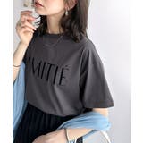 ワンランク上の大人シンプルベーシック。シルケット加工フロッキープリントTシャツ | Classical Elf | 詳細画像26