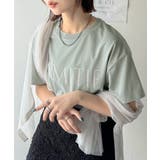 ワンランク上の大人シンプルベーシック。シルケット加工フロッキープリントTシャツ | Classical Elf | 詳細画像33
