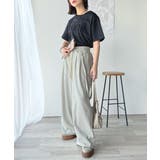 ワンランク上の大人シンプルベーシック。シルケット加工フロッキープリントTシャツ | Classical Elf | 詳細画像36