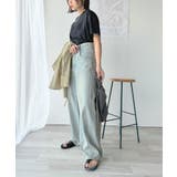 ワンランク上の大人シンプルベーシック。シルケット加工フロッキープリントTシャツ | Classical Elf | 詳細画像39