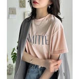 ワンランク上の大人シンプルベーシック。シルケット加工フロッキープリントTシャツ | Classical Elf | 詳細画像41