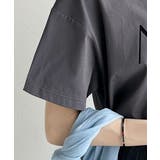 ワンランク上の大人シンプルベーシック。シルケット加工フロッキープリントTシャツ | Classical Elf | 詳細画像50