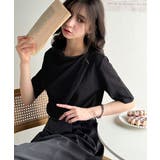 女性らしさ格上げ。ハーフスリーブアシメドレープカットソー | Classical Elf | 詳細画像9