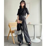 女性らしさ格上げ。ハーフスリーブアシメドレープカットソー | Classical Elf | 詳細画像10