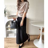 女性らしさ格上げ。ハーフスリーブアシメドレープカットソー | Classical Elf | 詳細画像27