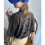 チャコール | ゆるっとカジュアルに。半袖リンガーフロッキーテニスTシャツ | Classical Elf