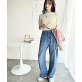 立体編みで叶う上品なリラックス感。半袖ワッフルコンパクトニット | Classical Elf | 詳細画像6