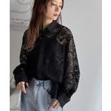 上品な透け感×大人カジュアル。レースオーバーサイズシャツブラウス（長袖） | Classical Elf  | 詳細画像19 