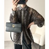 上品な透け感×大人カジュアル。レースオーバーサイズシャツブラウス（長袖） | Classical Elf  | 詳細画像26 