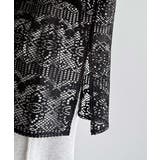 上品な透け感×大人カジュアル。レースオーバーサイズシャツブラウス（長袖） | Classical Elf  | 詳細画像37 