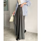 センスが光る。綺麗め5タックワイドパンツ | Classical Elf  | 詳細画像16 