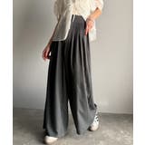 センスが光る。綺麗め5タックワイドパンツ | Classical Elf  | 詳細画像12 