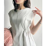 1枚でサマになるキレイめカジュアル。無地異素材ドッキングペプラムショートフレンチ… | Classical Elf | 詳細画像33